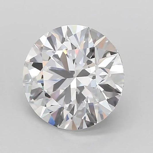 2.09ct Round Lab Grown Diamond (Colour D, Clarity VVS1, Cut ID, IGI Certified)