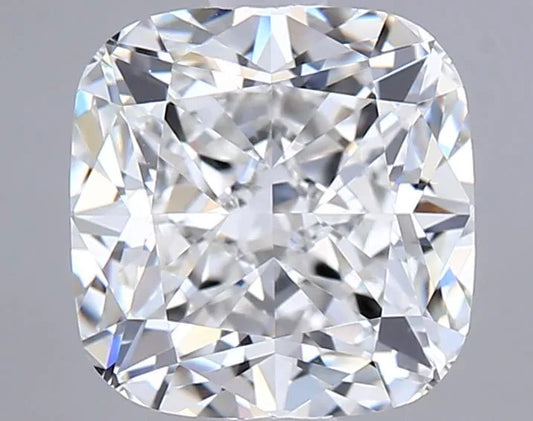 2.10ct Cushion modified Lab Grown Diamond (Colour E, Clarity VVS1, IGI Certified)