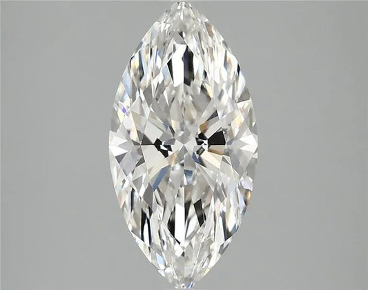 2.10ct Marquise Lab Grown Diamond (Colour G, Clarity VVS1, IGI Certified)