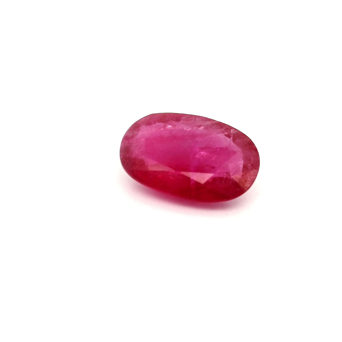 2.14ct Oval Natural Ruby (Colour Red, Clarity Moderately Included, Cut Faceted)