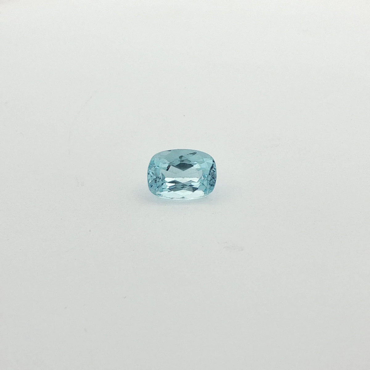 2.16ct Cushion Natural Aquamarine (Colour Blue, Clarity Eye Clean, Cut Faceted)