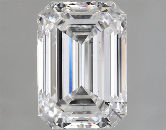 2.16ct Emerald Lab Grown Diamond (Colour D, Clarity SI1, IGI Certified)