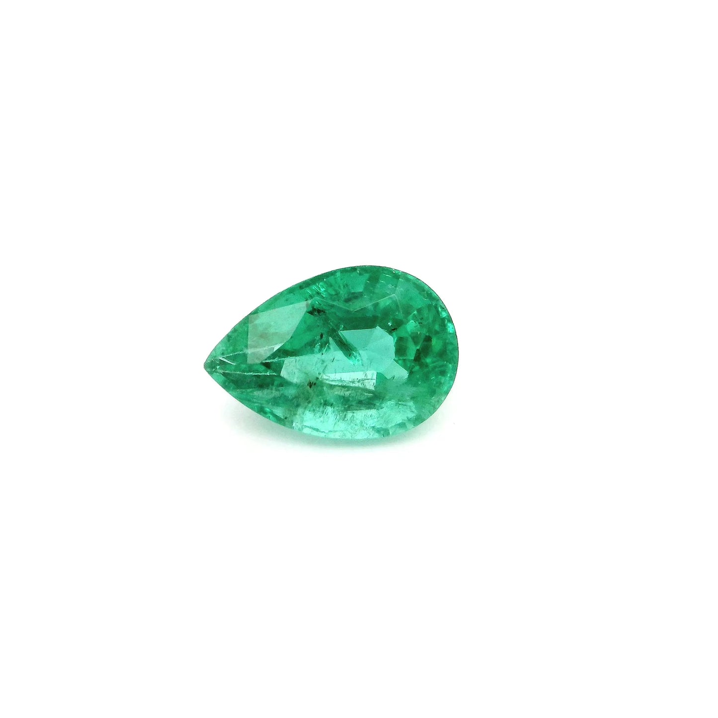 2.17ct Pear Natural Emerald (Colour Green, Clarity Slightly Included, Cut Faceted)