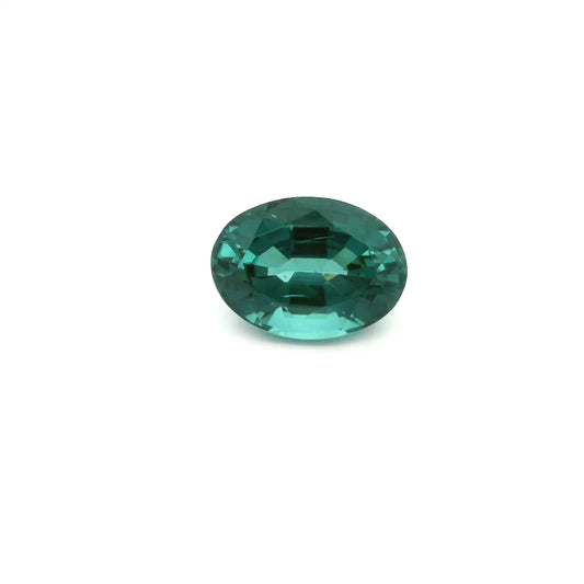 2.19ct Oval Natural Tourmaline (Colour Blue, Clarity Slightly Included, Cut Faceted)