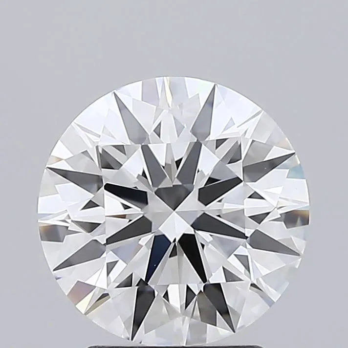 2.21ct Round Lab Grown Diamond (Colour D, Clarity IF, Cut ID, IGI Certified)