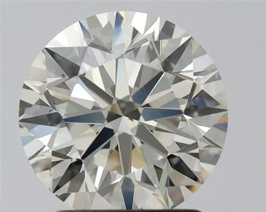 2.21ct Round Natural Diamond (Colour L, Clarity VS2, Cut EX, IGI Certified)