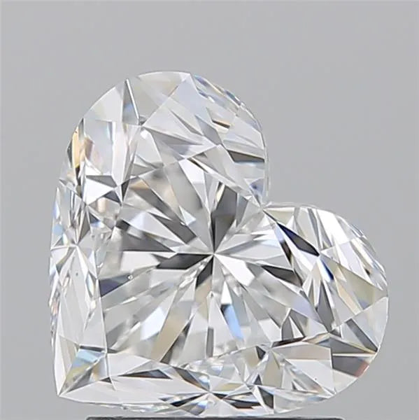 2.22ct Heart Natural Diamond (Colour D, Clarity VS2, GIA Certified)