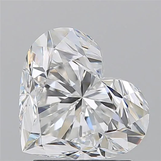 2.22ct Heart Natural Diamond (Colour D, Clarity VS2, GIA Certified)