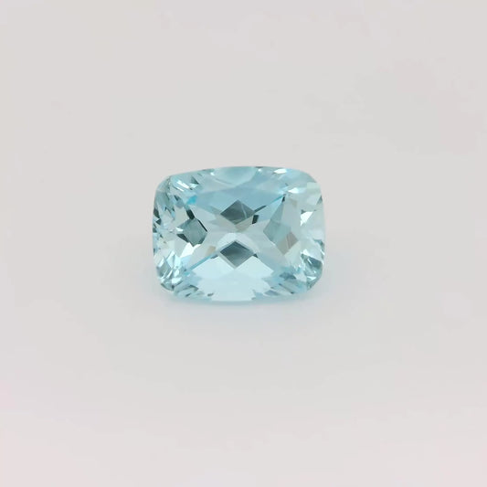 2.23ct Cushion Natural Aquamarine (Colour Blue, Clarity Eye Clean, Cut Faceted)