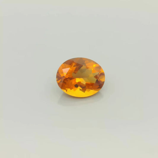 2.24ct Oval Natural Citrine (Colour Yellow, Clarity Eye Clean, Cut Faceted)