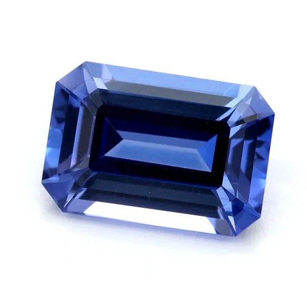 2.25ct Emerald Natural Sapphire (Colour Blue, Clarity Eye Clean, Cut Faceted)