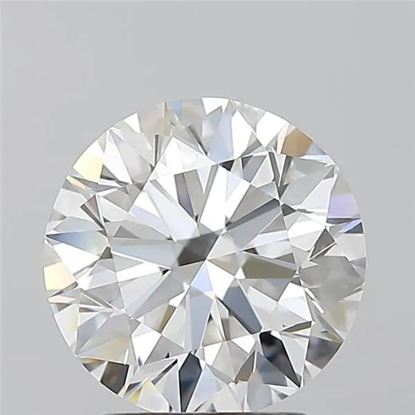 2.25ct Round Natural Diamond (Colour E, Clarity IF, Cut EX, GIA Certified)