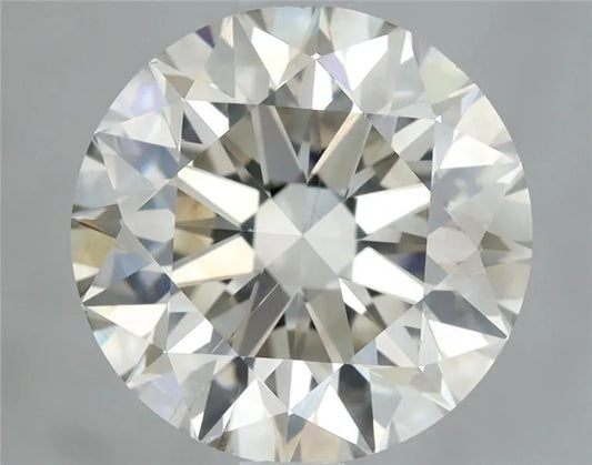 2.25ct Round Natural Diamond (Colour K, Clarity SI1, Cut EX, IGI Certified)