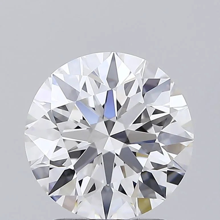 2.28ct Round Lab Grown Diamond (Colour E, Clarity IF, Cut ID, IGI Certified)