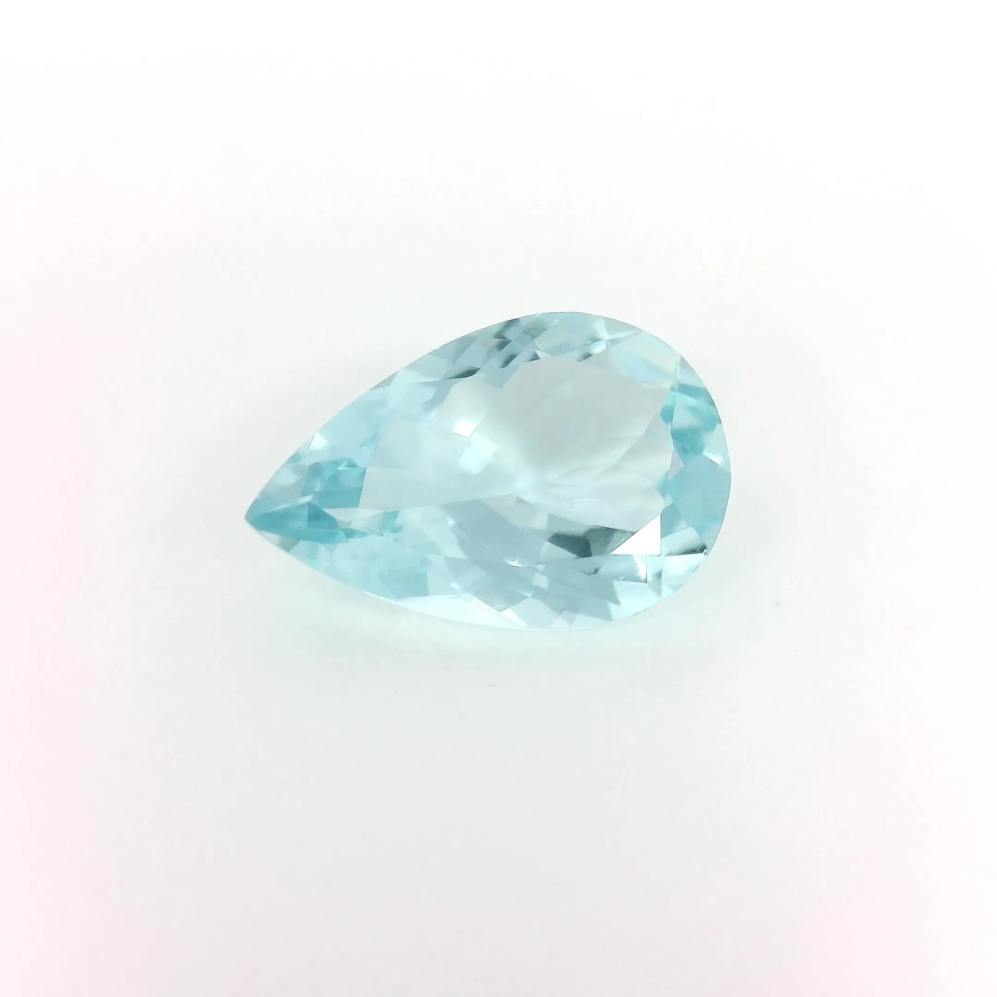2.30ct Pear Natural Aquamarine (Colour Blue, Clarity Eye Clean, Cut Faceted)
