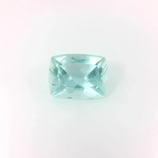 2.31ct Cushion Natural Aquamarine (Colour Blue, Clarity Eye Clean, Cut Faceted)
