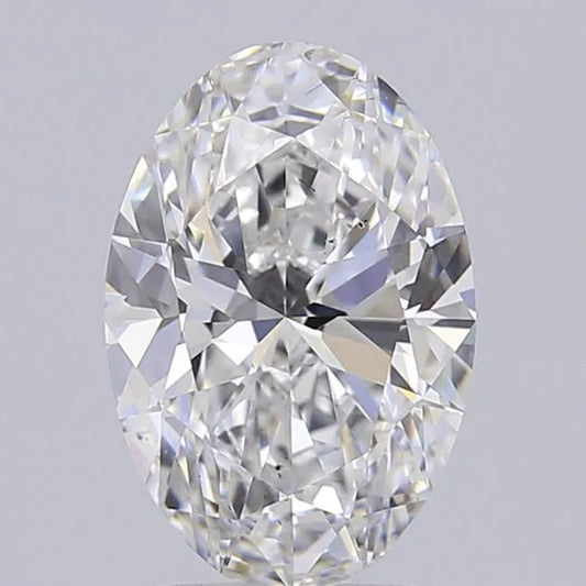 2.33ct Oval Lab Grown Diamond (Colour D, Clarity SI1, IGI Certified)