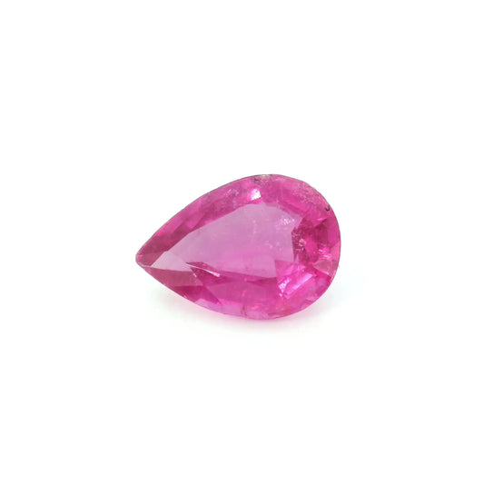 2.36ct Pear Natural Tourmaline (Colour Pink, Clarity Slightly Included, Cut Faceted)