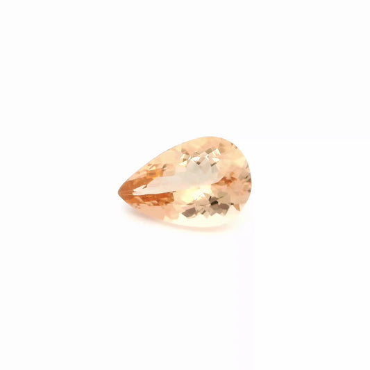 2.39ct Pear Natural Morganite (Colour Pink, Clarity Eye Clean, Cut Faceted)