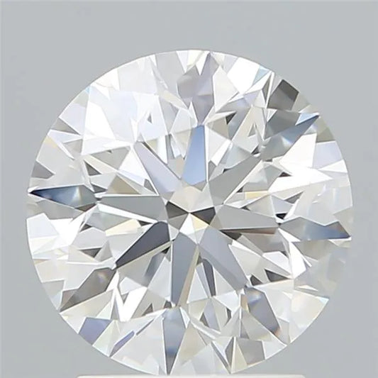 2.40ct Round Lab Grown Diamond (Colour D, Clarity VVS2, Cut EX, IGI Certified)