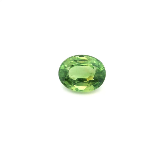 2.42ct Oval Natural Sapphire (Colour Green, Clarity Slightly Included, Cut Faceted)
