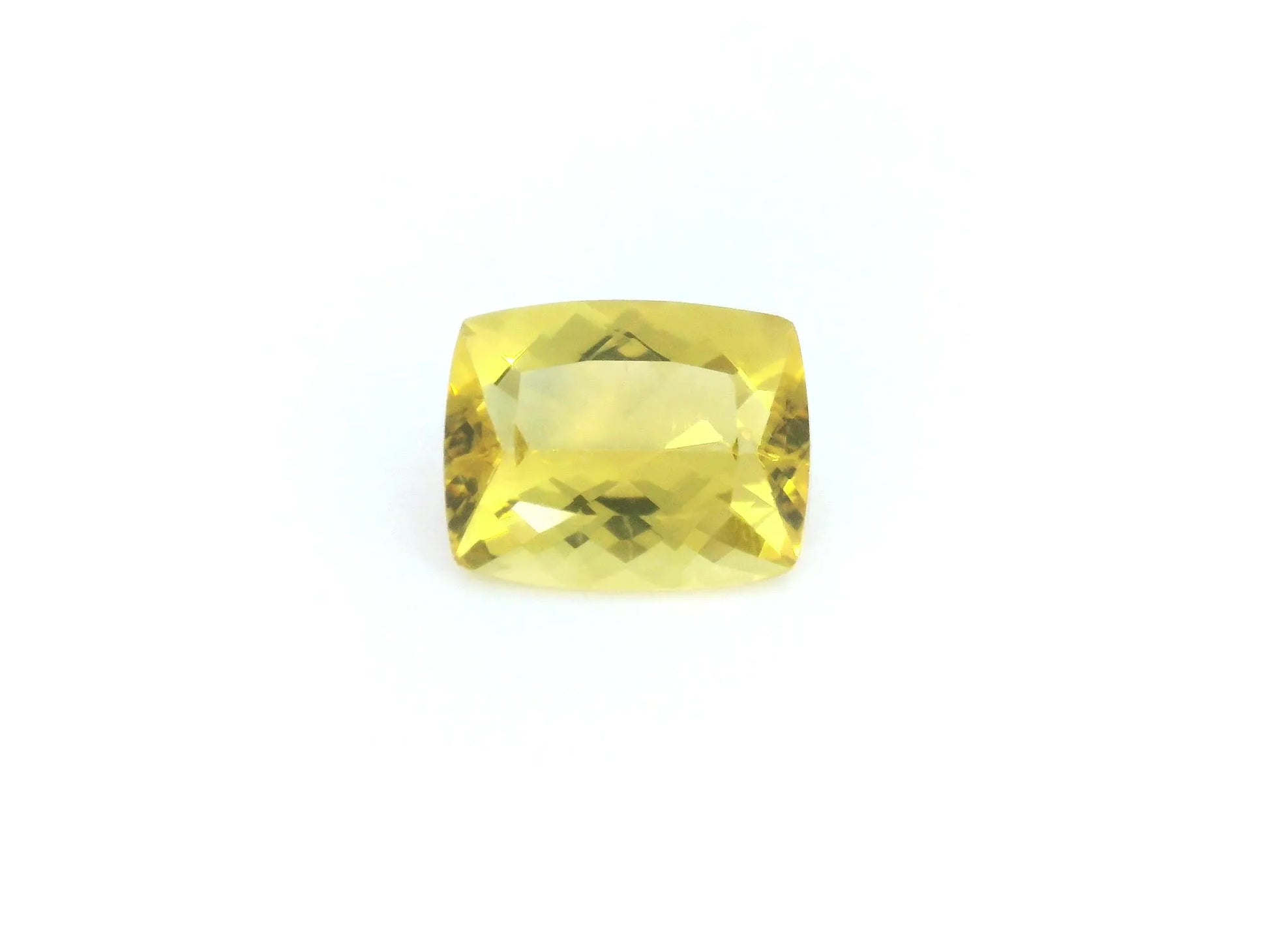 2.43ct Cushion Natural Heliodor (Colour Yellow, Clarity Eye Clean, Cut Faceted)