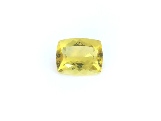 2.43ct Cushion Natural Heliodor (Colour Yellow, Clarity Eye Clean, Cut Faceted)