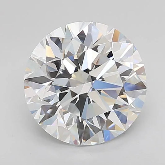 2.46ct Round Lab Grown Diamond (Colour E, Clarity VVS2, Cut EX, IGI Certified)