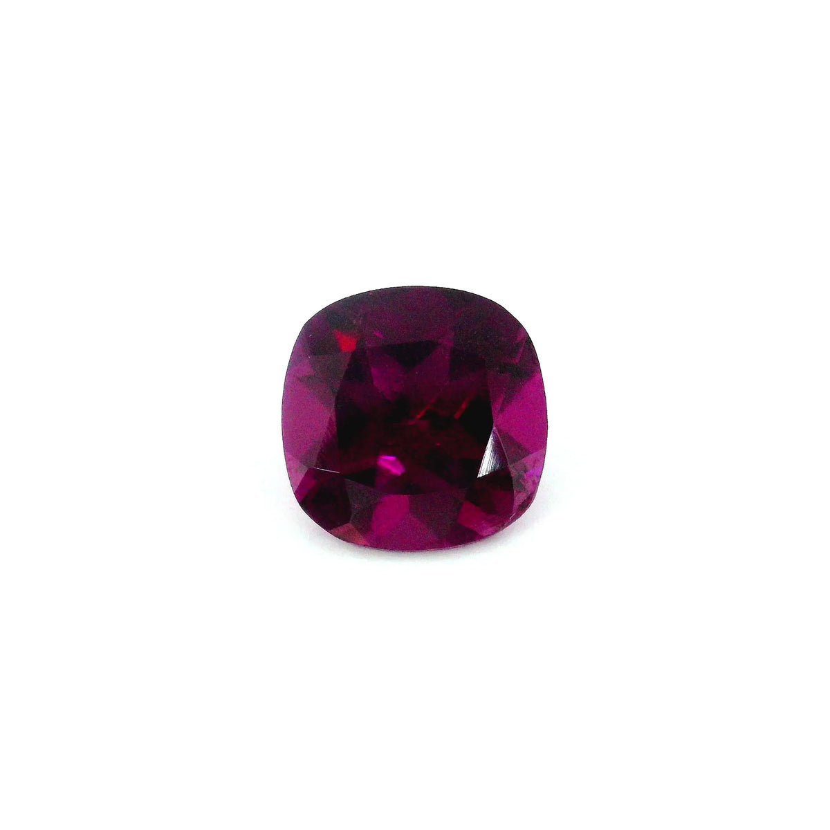 2.48ct Cushion Natural Garnet (Colour Purple, Clarity Eye Clean, Cut Faceted)