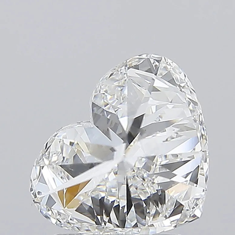 2.50ct Heart Lab Grown Diamond (Colour F, Clarity VS1, IGI Certified)