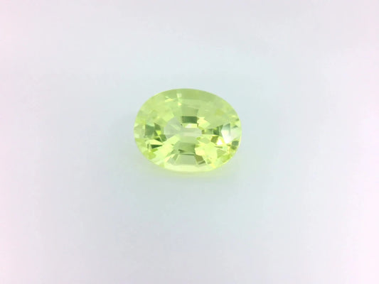 2.50ct Oval Natural Beryl (Colour Green, Clarity Eye Clean, Cut Faceted)