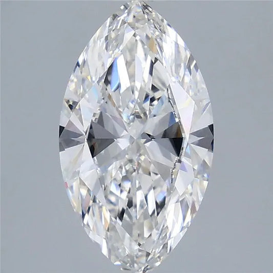 2.51ct Marquise Lab Grown Diamond (Colour E, Clarity VVS2, IGI Certified)