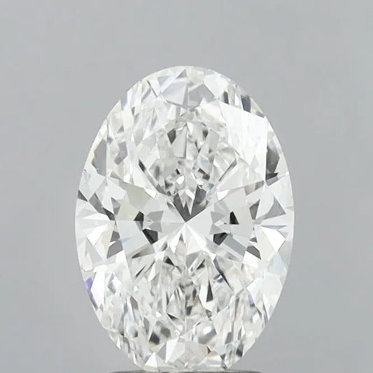 2.51ct Oval Lab Grown Diamond (Colour F, Clarity VS1, IGI Certified)