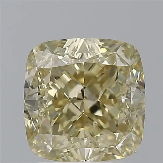 2.53ct Cushion modified Natural Diamond (Colour Fancy Brownish Yellow, Clarity VVS2, GIA Certified)