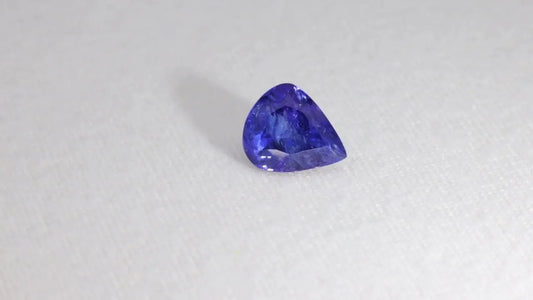 2.53ct Pear Natural Tanzanite (Colour Blue, Clarity Slightly Included, Cut Faceted)