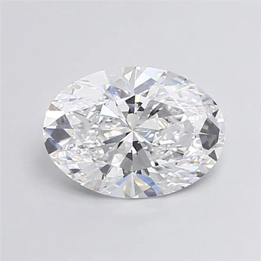 2.55ct Oval Lab Grown Diamond (Colour D, Clarity IF, IGI Certified)