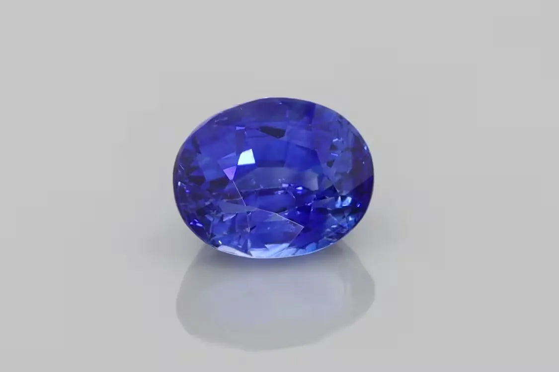 2.55ct Oval Natural Sapphire (Colour Blue, Clarity Eye Clean, Cut Faceted)