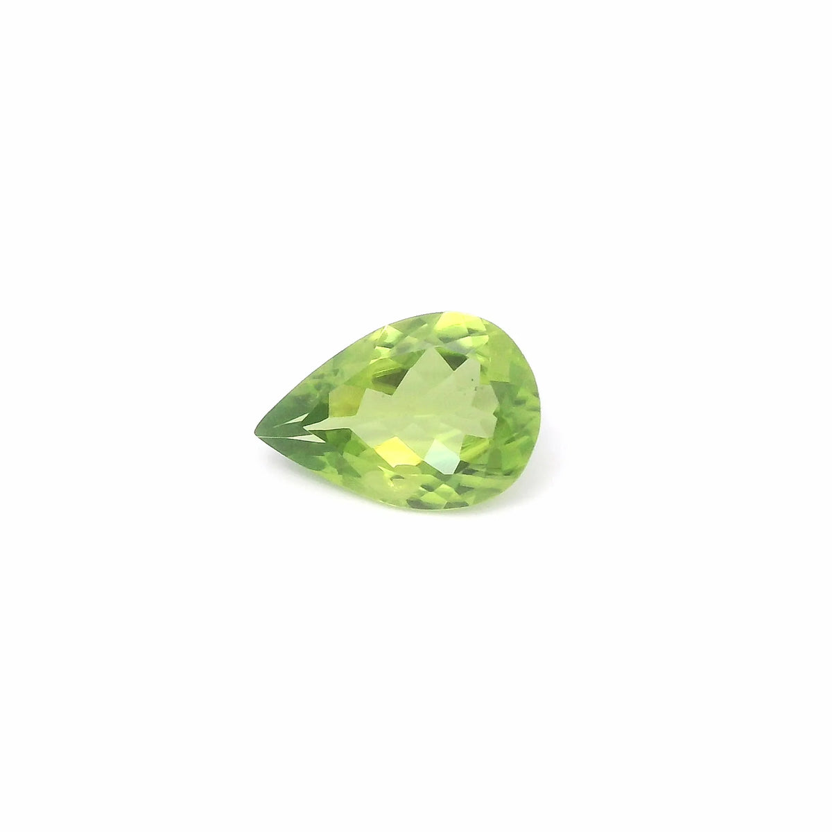 2.55ct Pear Natural Peridot (Colour Green, Clarity Slightly Included, Cut Faceted)