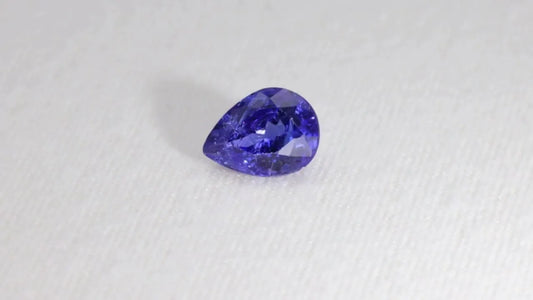 2.55ct Pear Natural Tanzanite (Colour Blue, Clarity Slightly Included, Cut Faceted)
