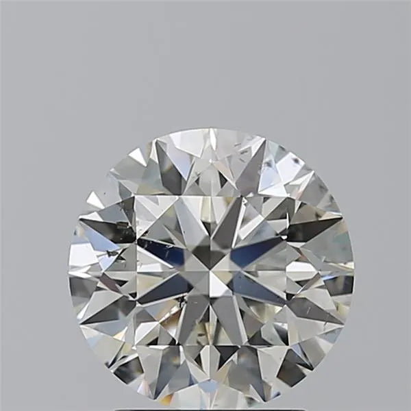 2.55ct Round Natural Diamond (Colour H, Clarity SI1, Cut EX, IGI Certified)