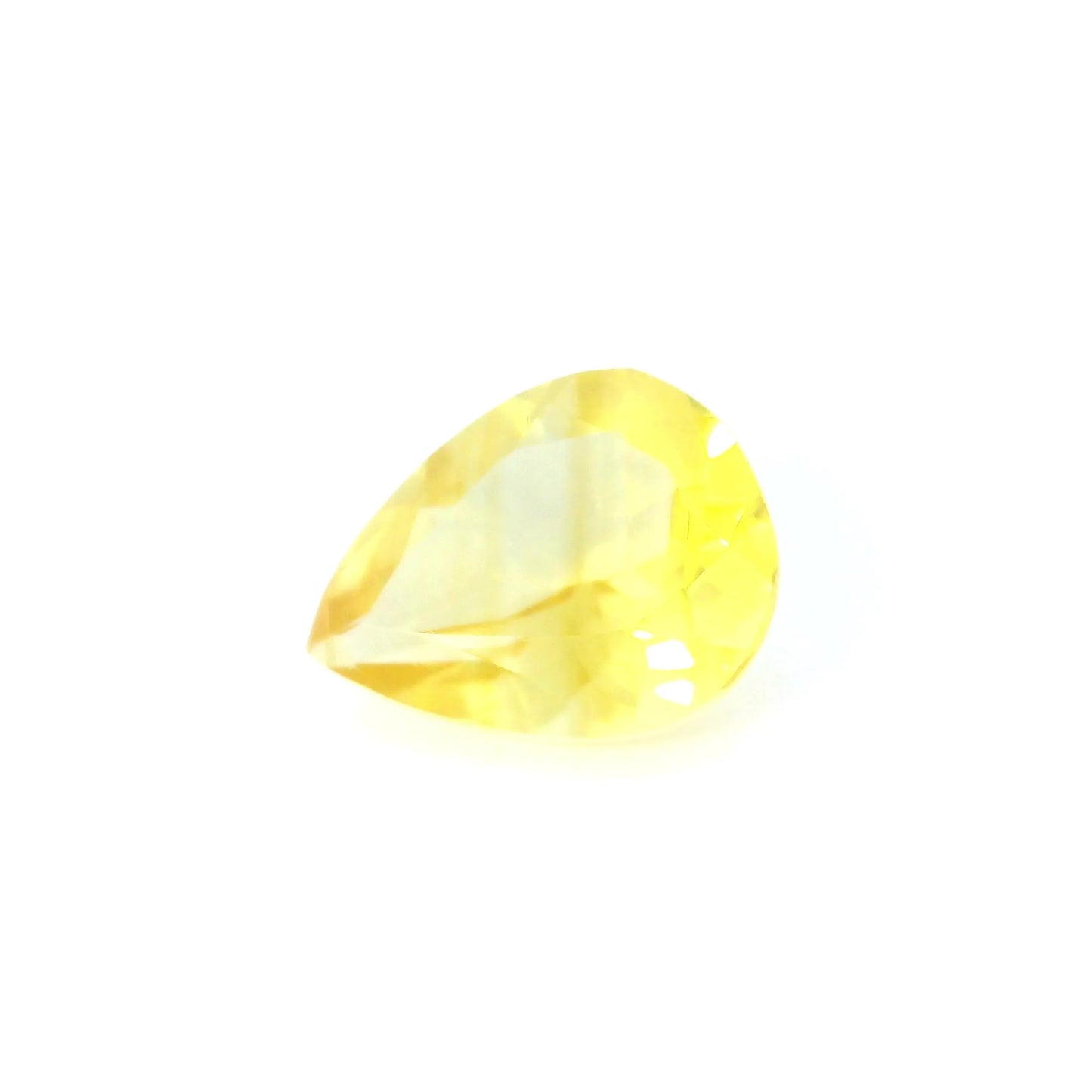 2.56ct Pear Natural Citrine (Colour Yellow, Clarity Eye Clean, Cut Faceted)