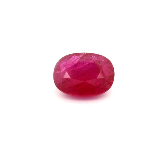 2.69ct Oval Natural Ruby (Colour Red, Clarity Moderately Included, Cut Faceted)