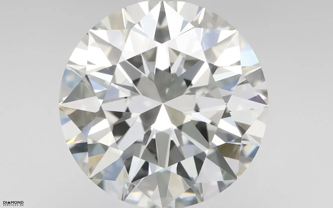 2.80ct Round Natural Diamond (Colour H, Clarity VVS2, Cut EX, IGI Certified)