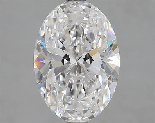 2.83ct Oval Lab Grown Diamond (Colour D, Clarity VVS1, Cut EX, IGI Certified)
