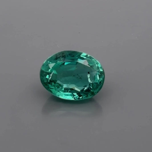 2.83ct Oval Natural Emerald (Colour Green, Clarity Slightly Included, Cut Faceted)