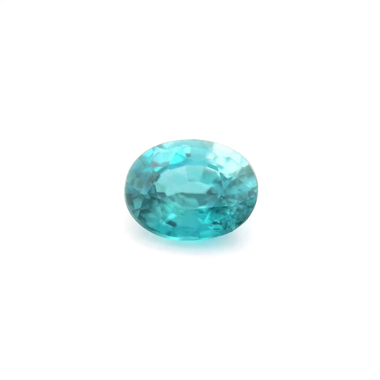2.85ct Oval Natural Zircon (Colour Blue, Clarity Eye Clean, Cut Faceted)
