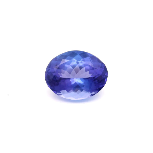 2.91ct Oval Natural Tanzanite (Colour Blue, Clarity Eye Clean, Cut Faceted)