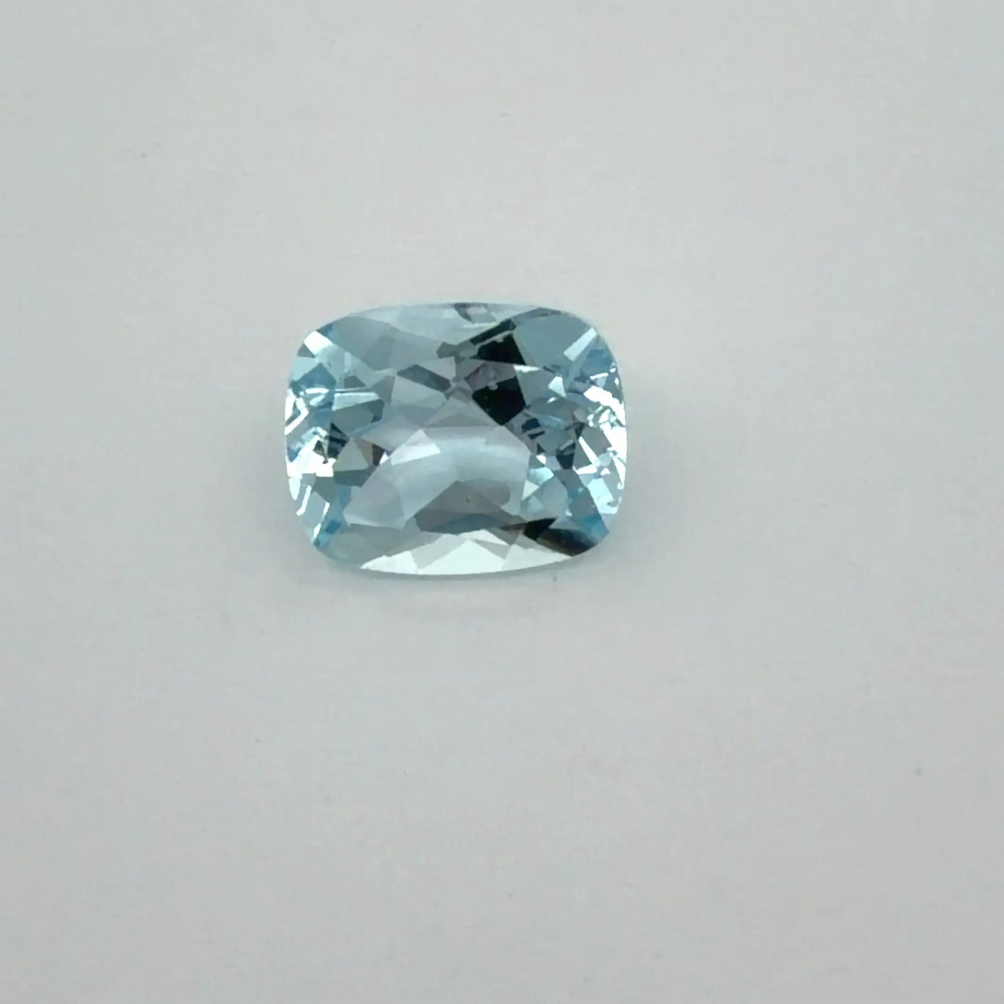2.93ct Cushion Natural Aquamarine (Colour Blue, Clarity Eye Clean, Cut Faceted)