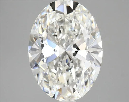 2.96ct Oval Lab Grown Diamond (Colour F, Clarity SI1, IGI Certified)