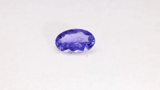 2.96ct Oval Natural Tanzanite (Colour Blue, Clarity Slightly Included, Cut Faceted)